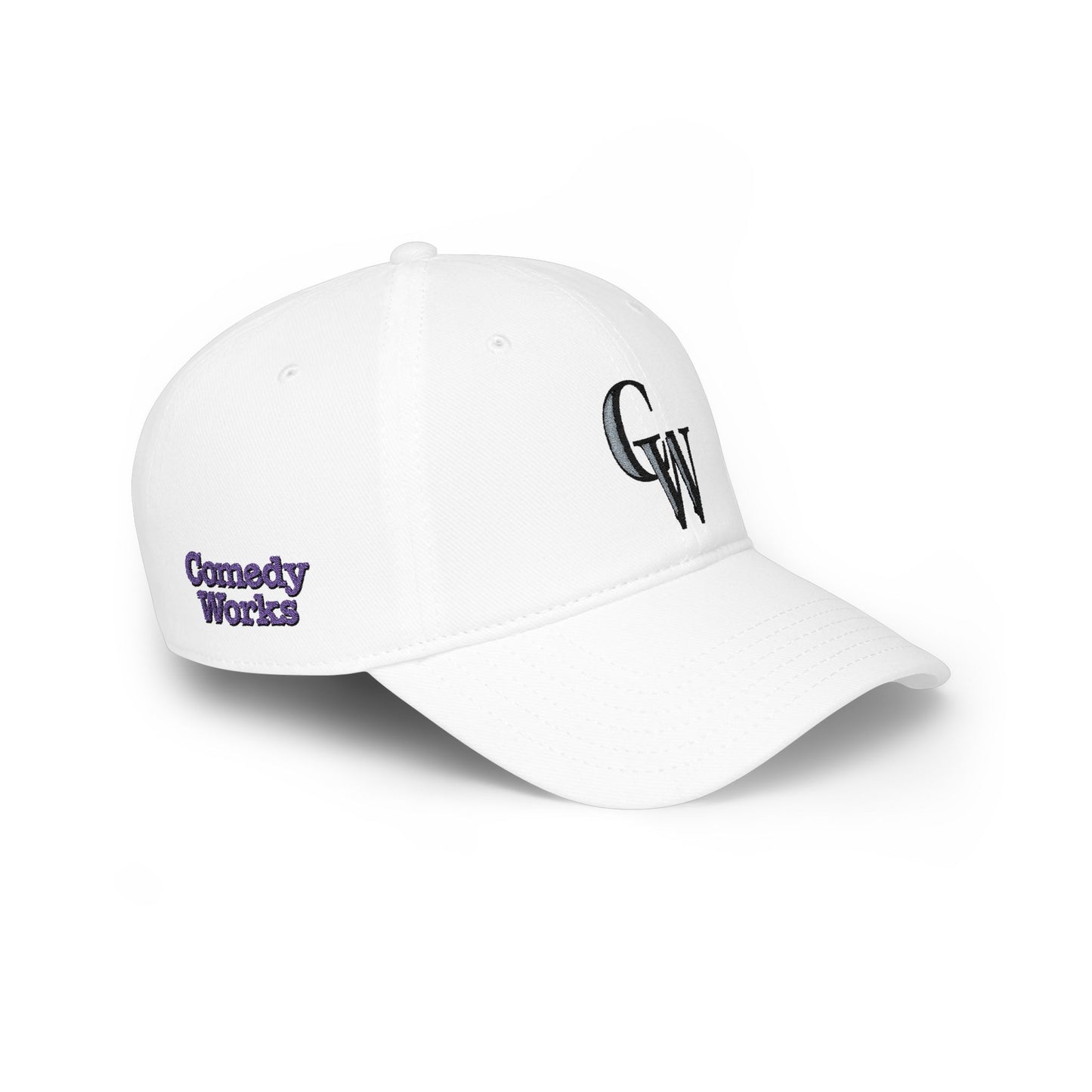 Comedy Works CW Logo Low Profile Ball Cap