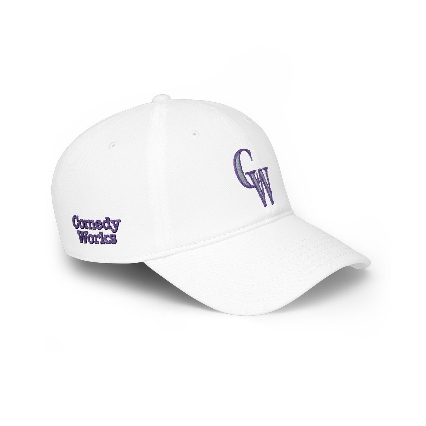Comedy Works CW Logo Low Profile Ball Cap
