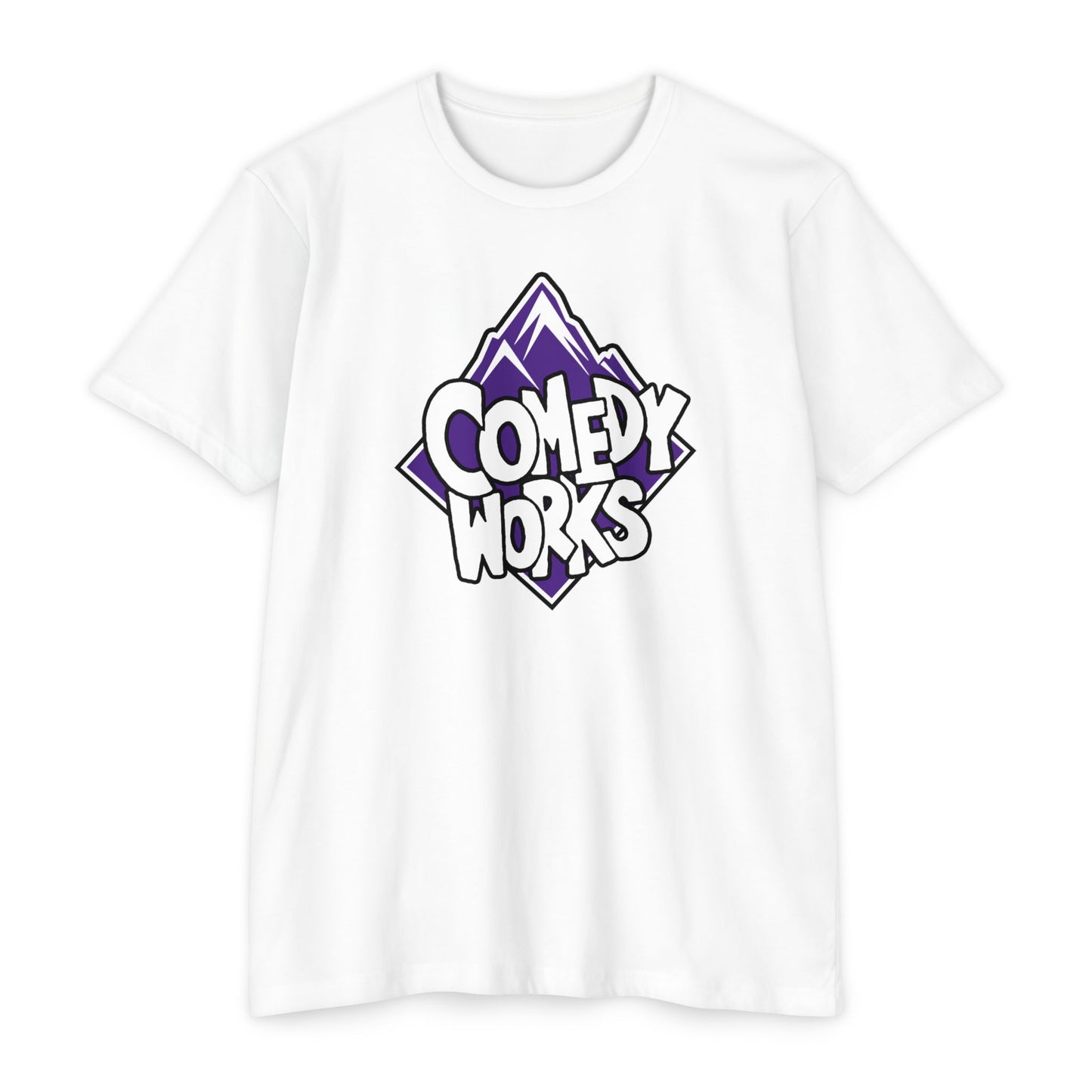 Comedy Works Vintage Baseball Unisex T-Shirt