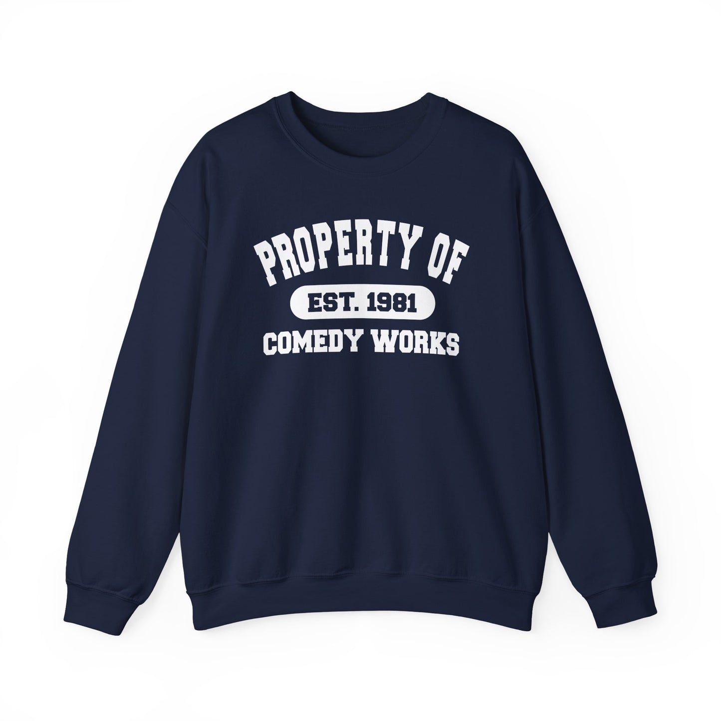 Comedy Works Collegiate Unisex Sweatshirt