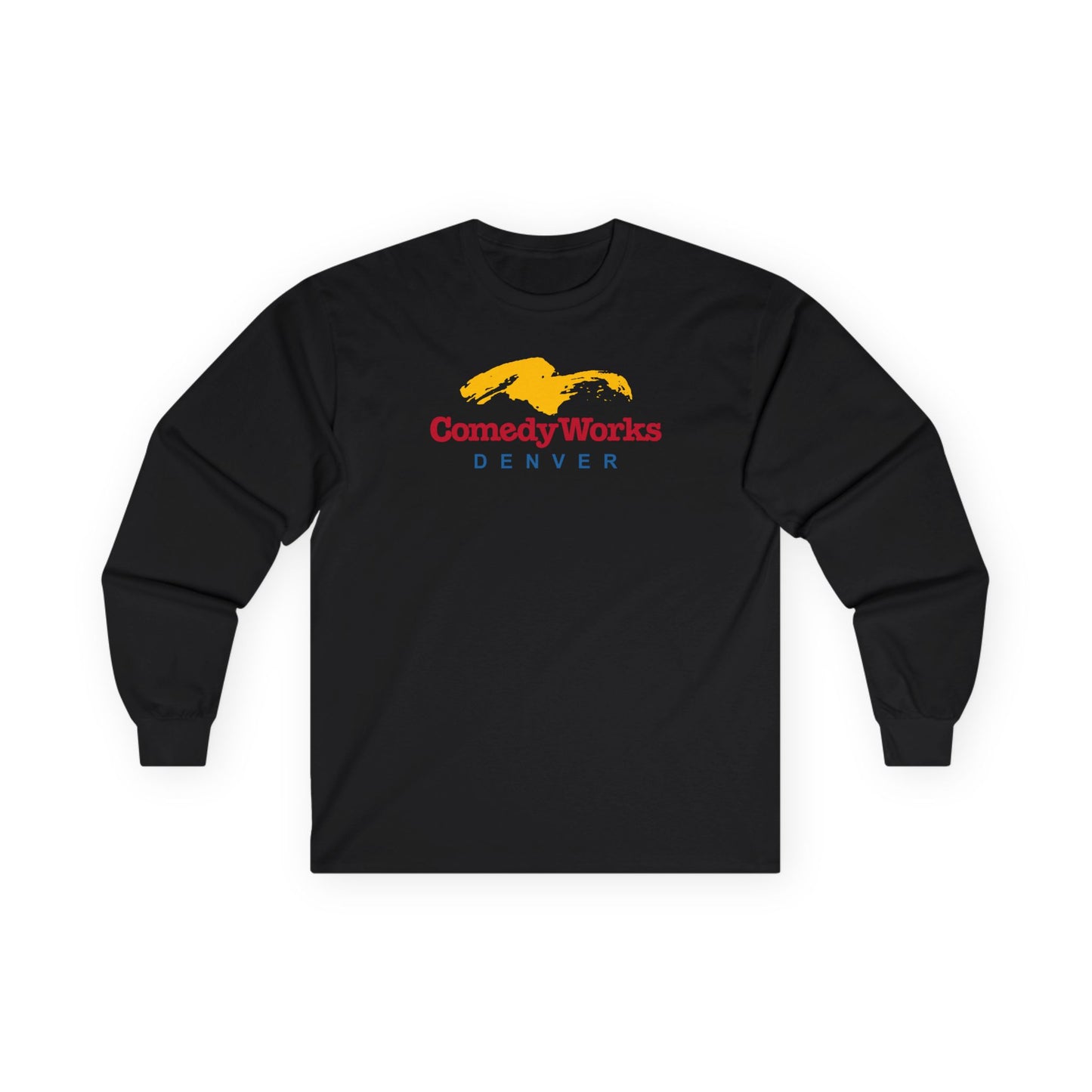 Comedy Works Vintage Swoosh Unisex Long Sleeve