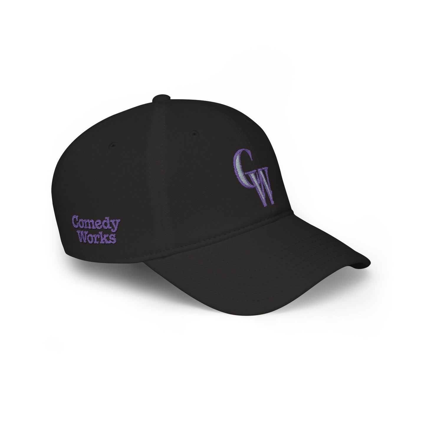 Comedy Works CW Logo Low Profile Ball Cap