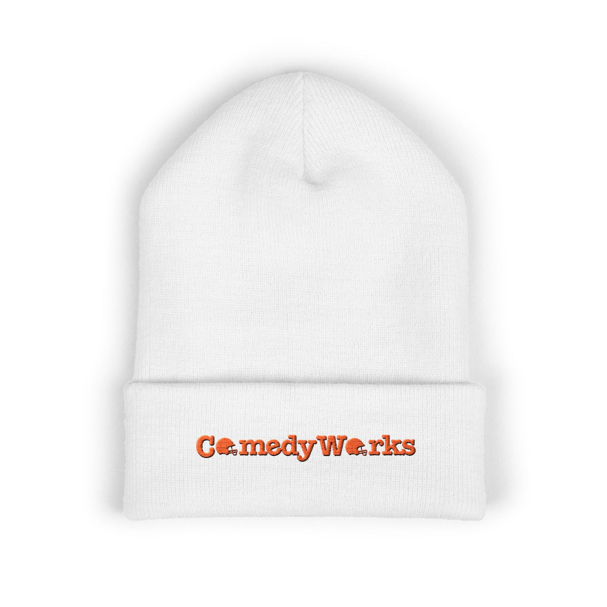 Comedy Works Embroidered Football Beanie