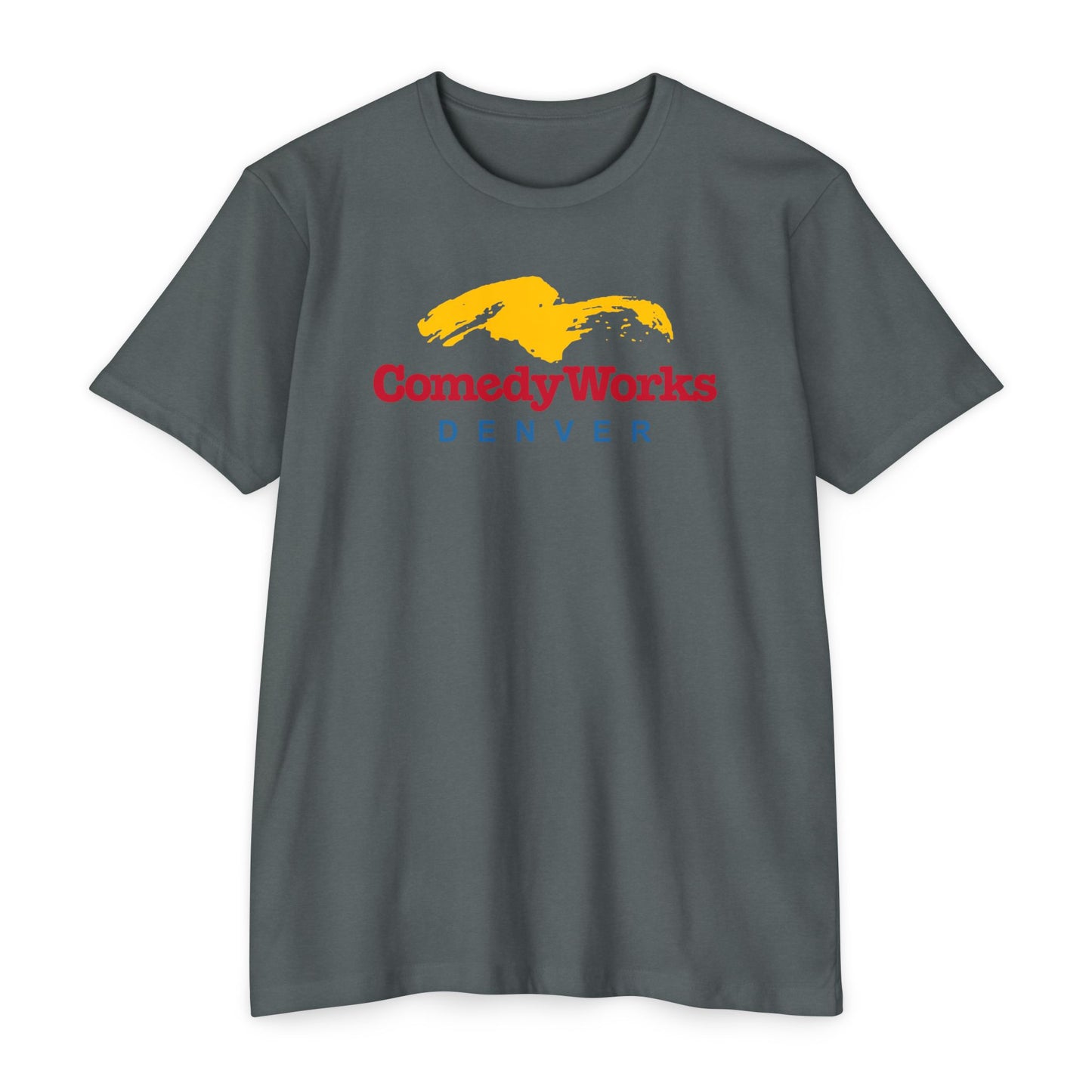 Comedy Works Vintage Swoosh Unisex T-Shirt