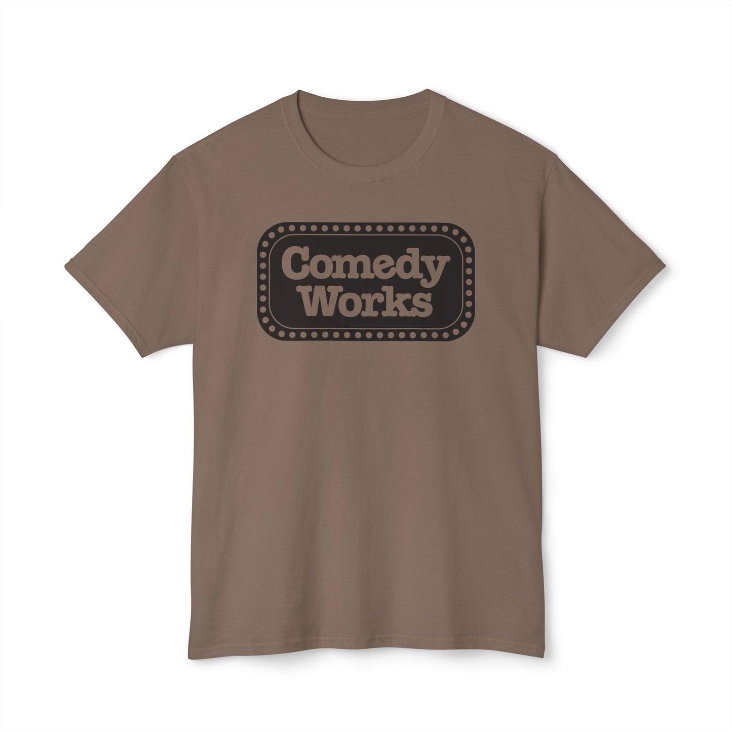 Comedy Works Black Sign Unisex T-shirt
