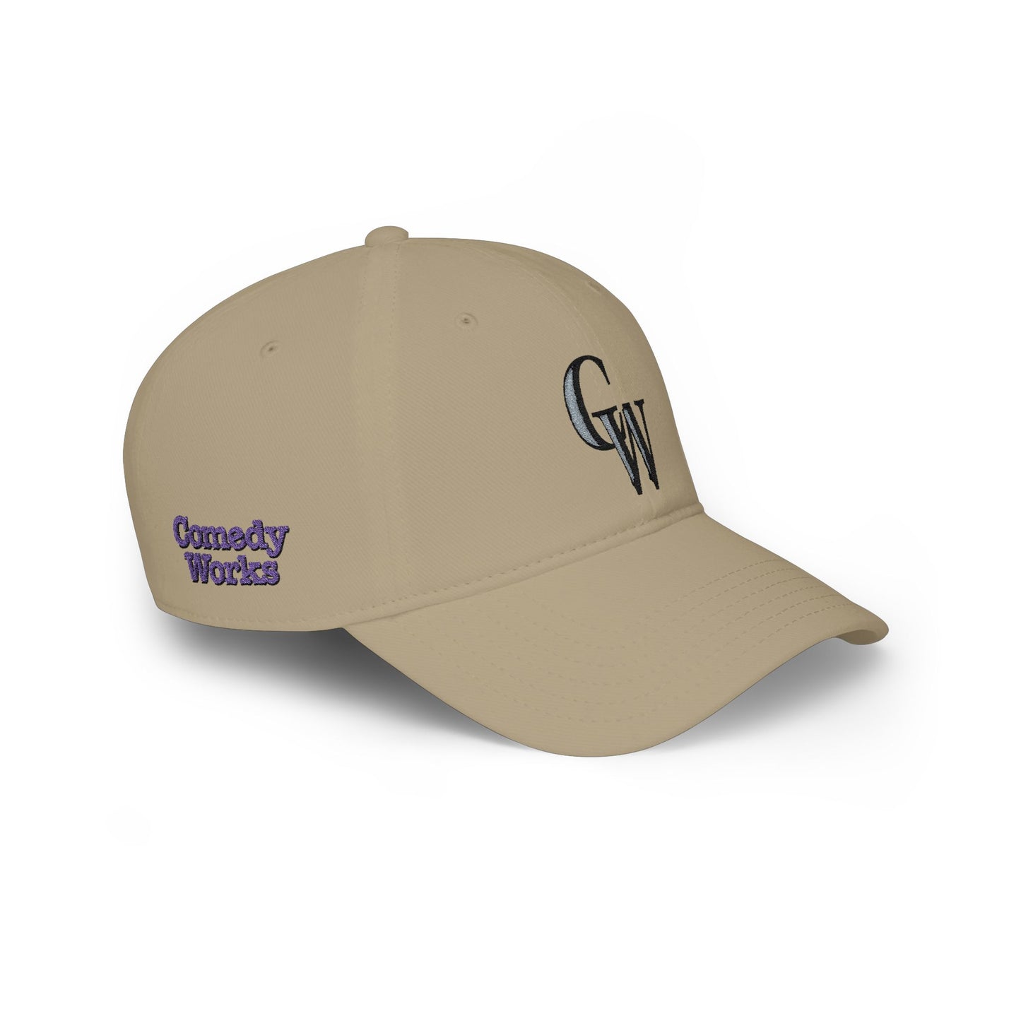 Comedy Works CW Logo Low Profile Ball Cap