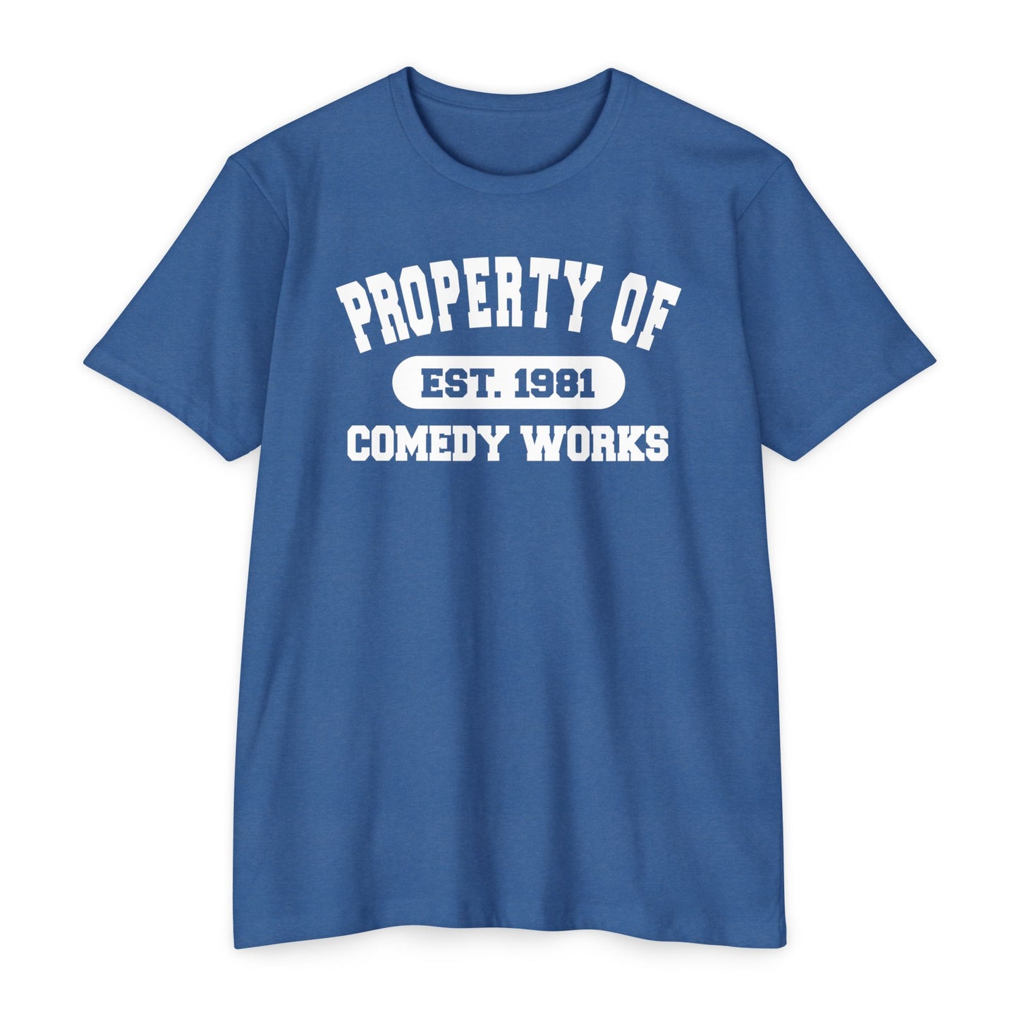 Comedy Works Collegiate Unisex T-Shirt
