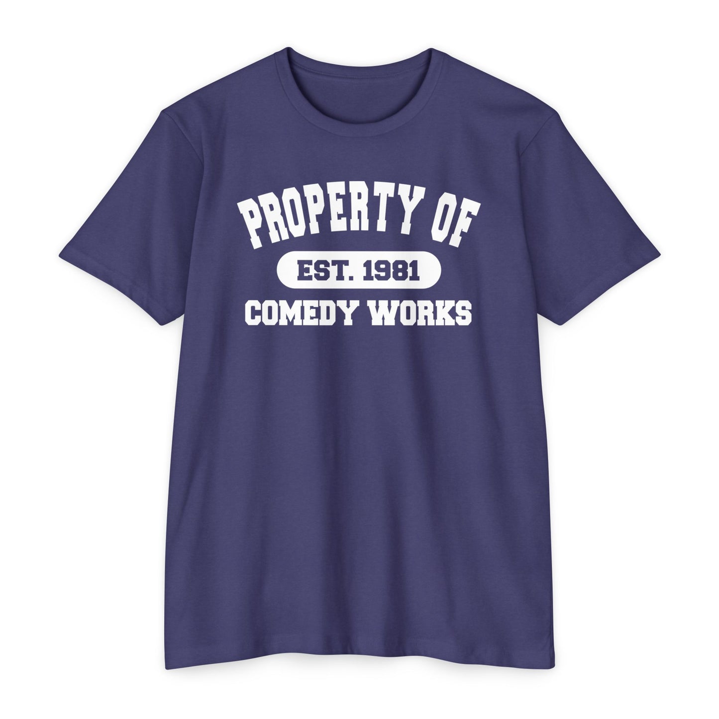 Comedy Works Collegiate Unisex T-Shirt
