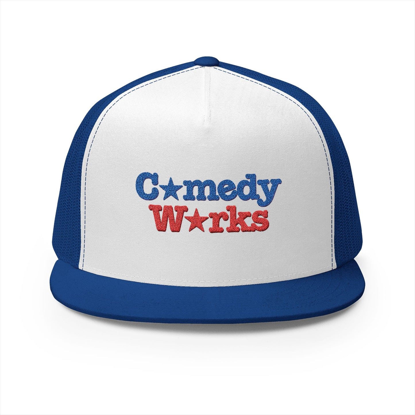 Comedy Works USA Embroidered Trucker Hat