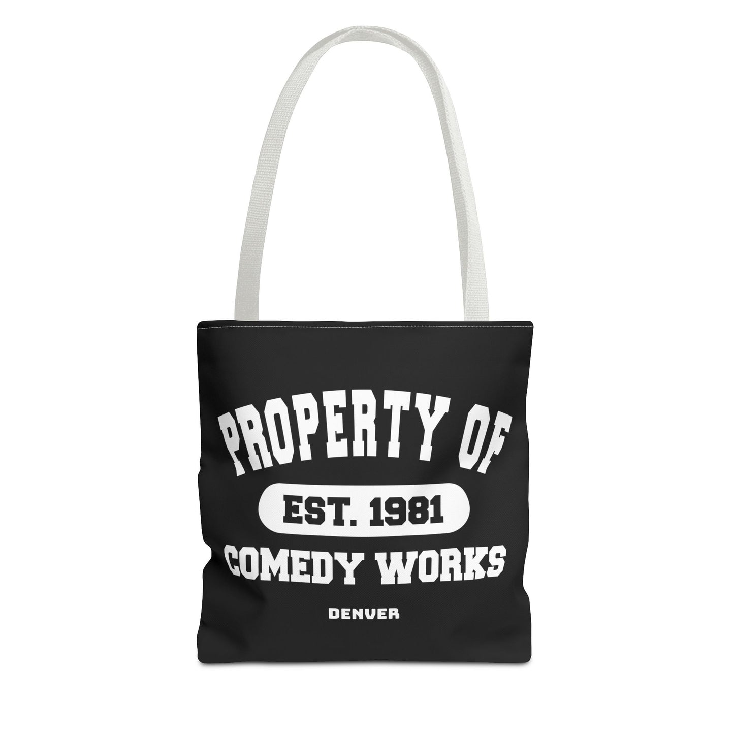 Comedy Works Collegiate Tote Bag