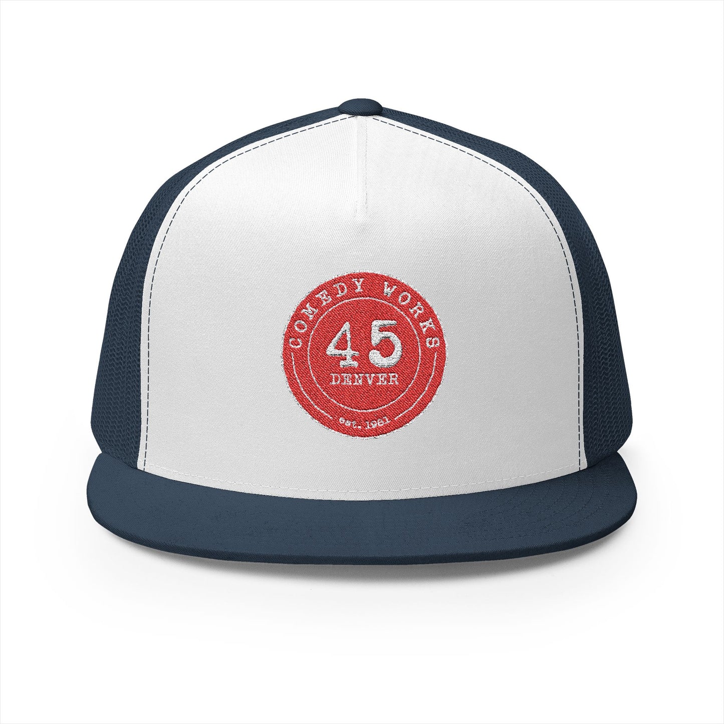 Comedy Works 45th Anniversary Trucker Hat