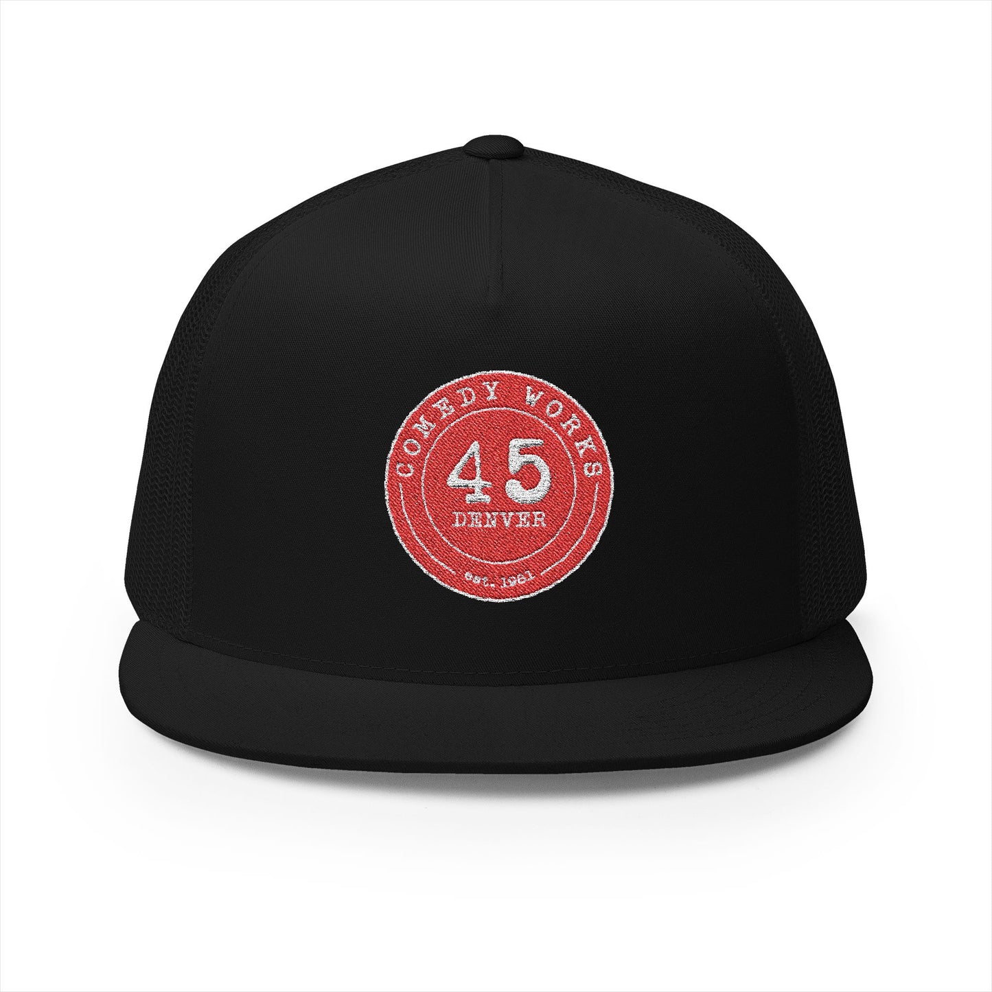 Comedy Works 45th Anniversary Trucker Hat