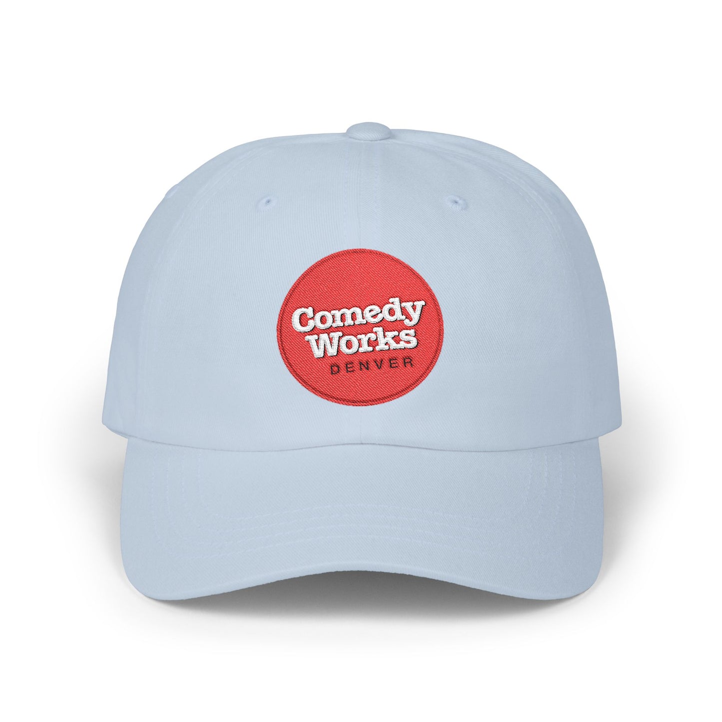 Comedy Works Embroidered Ball Logo Ball Cap