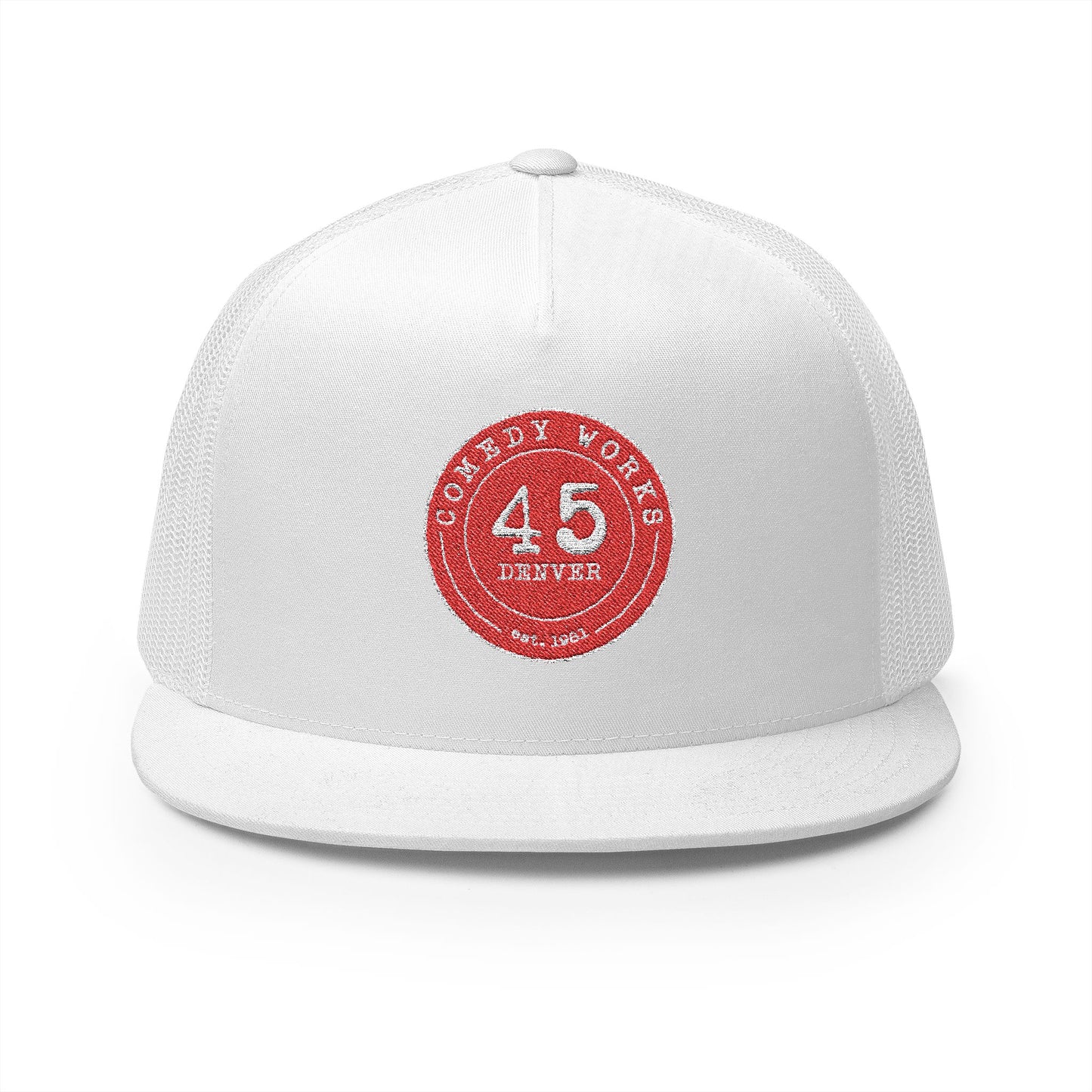Comedy Works 45th Anniversary Trucker Hat