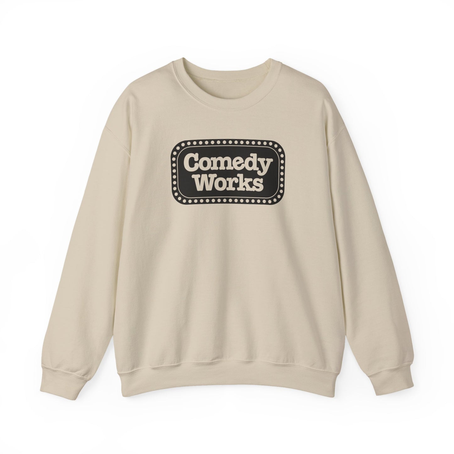 Comedy Works Black Sign Unisex Sweatshirt