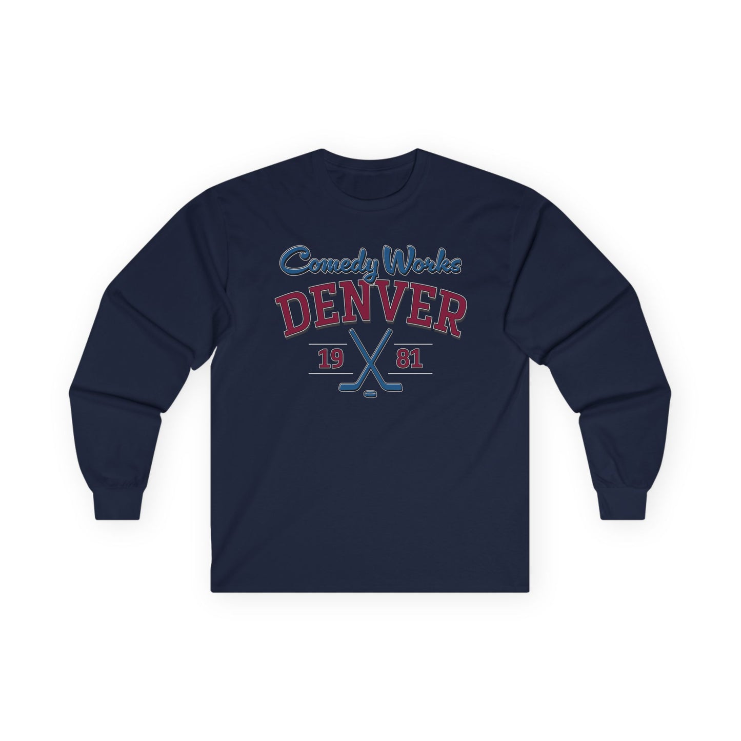 Comedy Works Hockey Unisex Long Sleeve