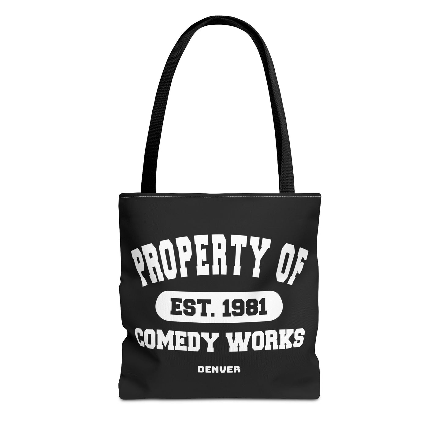Comedy Works Collegiate Tote Bag