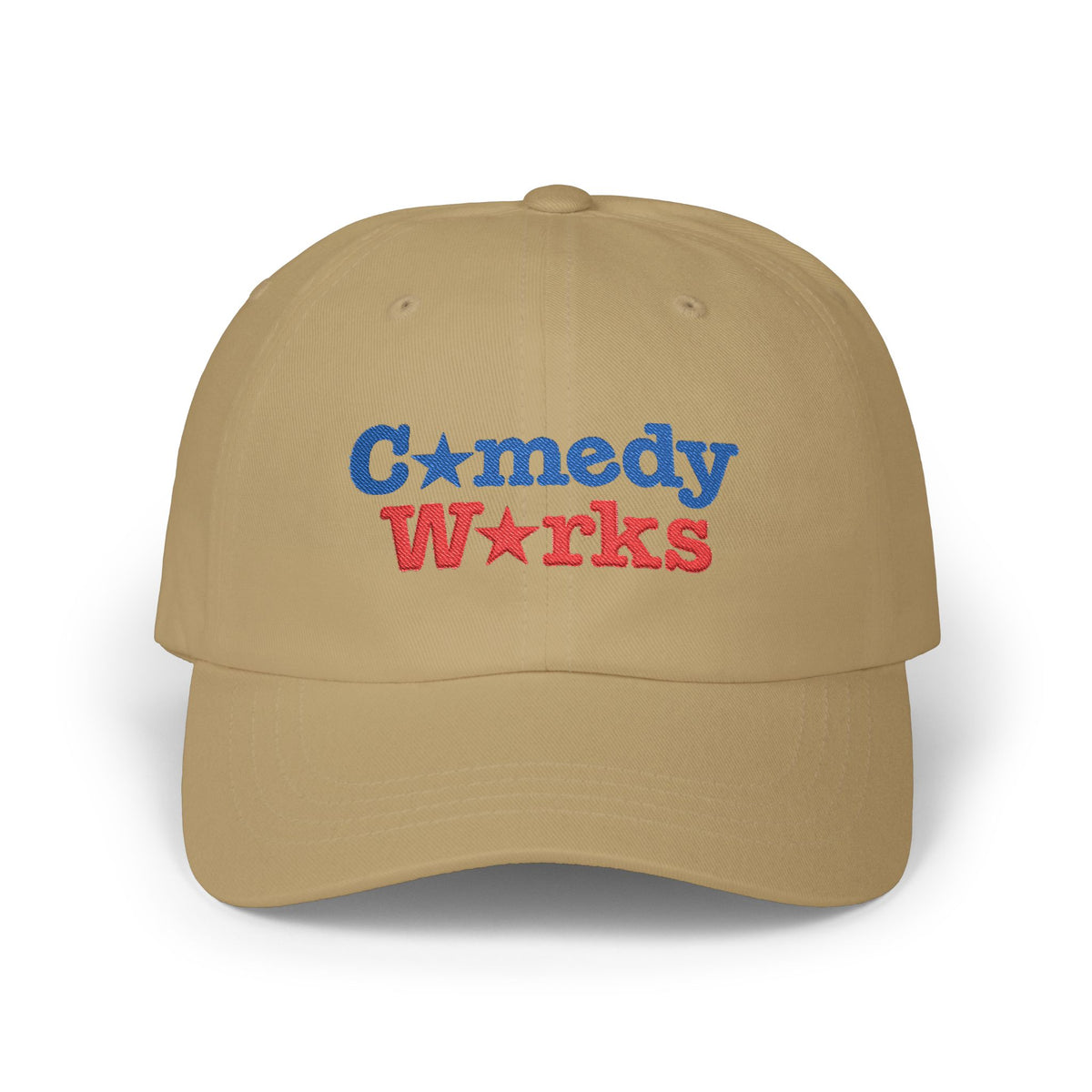 Comedy Works Embroidered USA Ball Cap
