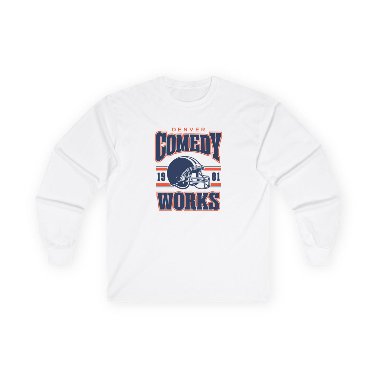 Comedy Works Football Unisex Long Sleeve