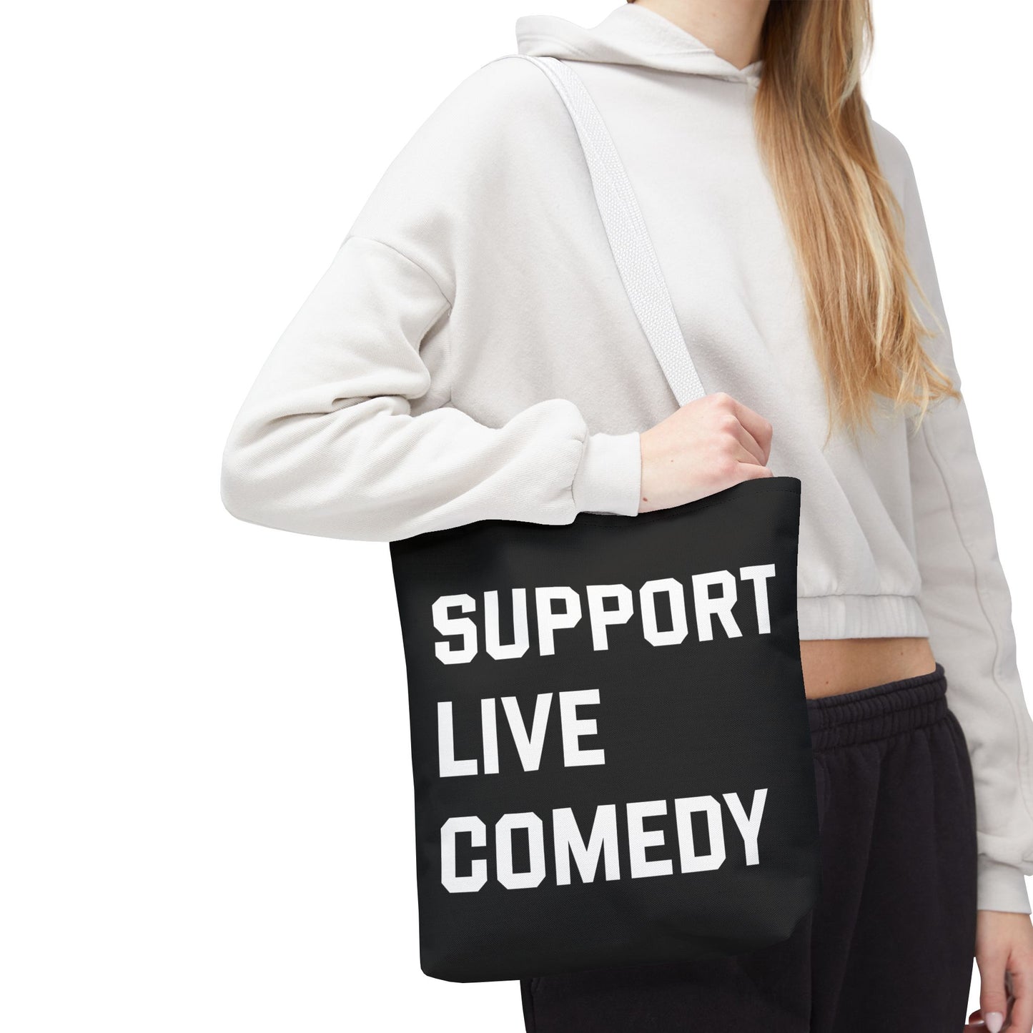 Comedy Works Support Live Comedy Tote Bag 1