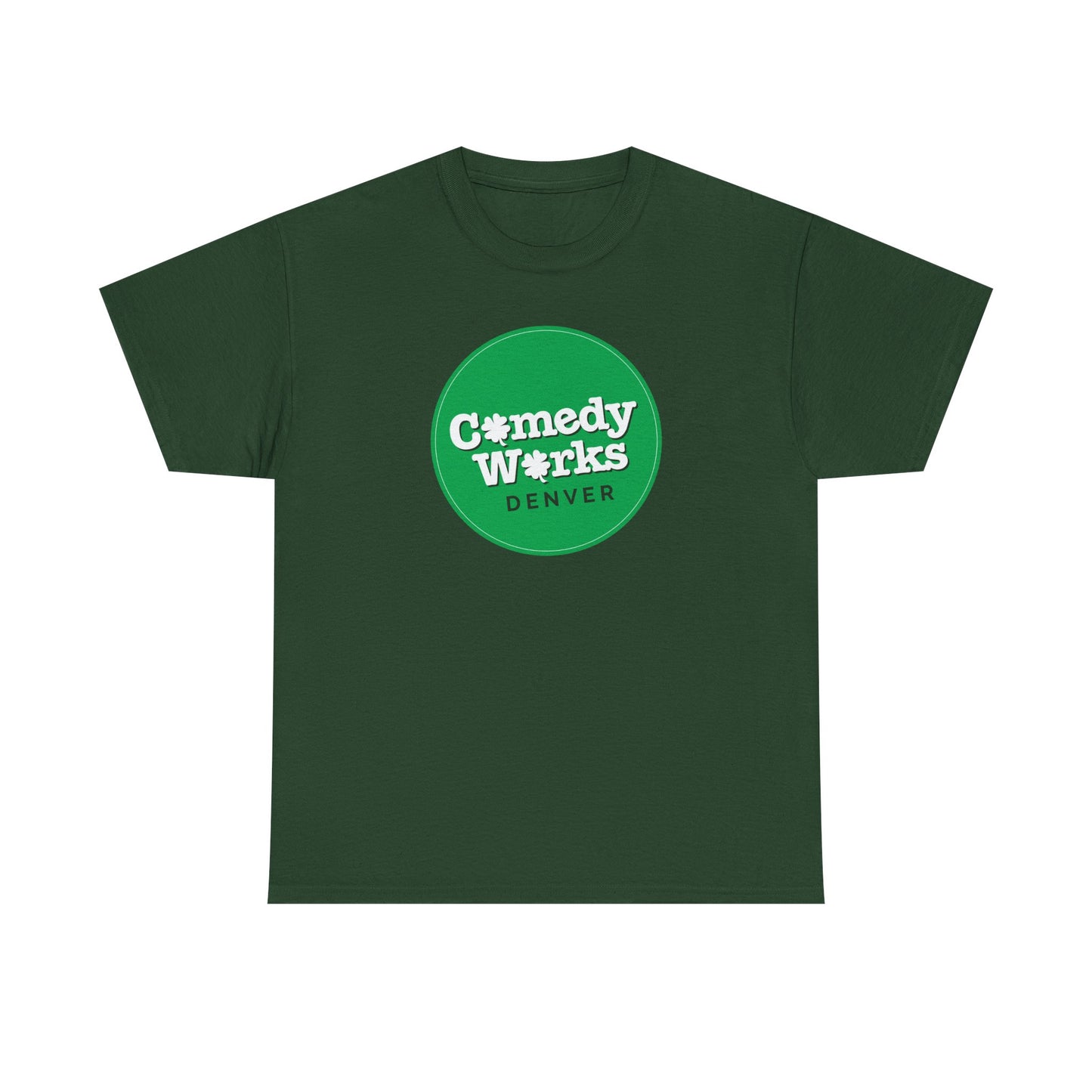 Comedy Works St. Patrick's Day Green Logo Unisex T-Shirt