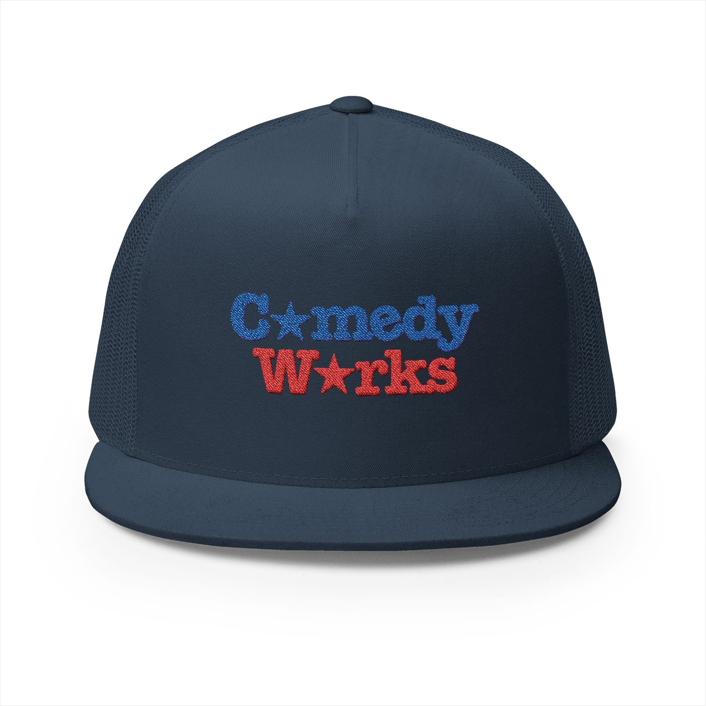 Comedy Works USA Embroidered Trucker Hat