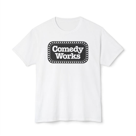 Comedy Works Black Sign Unisex T-shirt