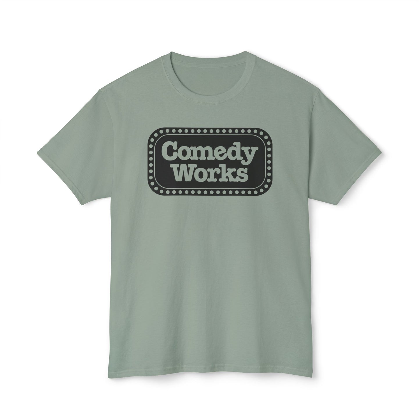 Comedy Works Black Sign Unisex T-shirt