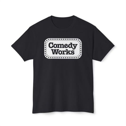 Comedy Works White Sign Unisex T-Shirt