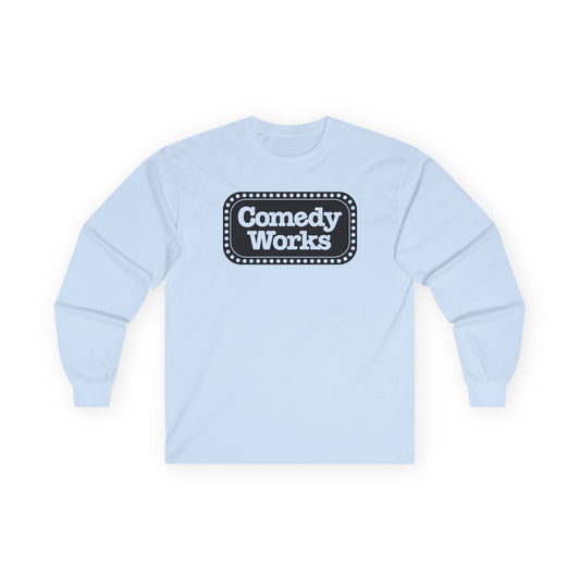 Comedy Works Black Sign Unisex Long Sleeve