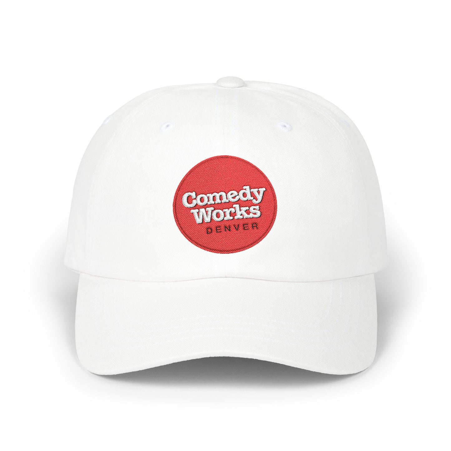 Comedy Works Embroidered Ball Logo Ball Cap