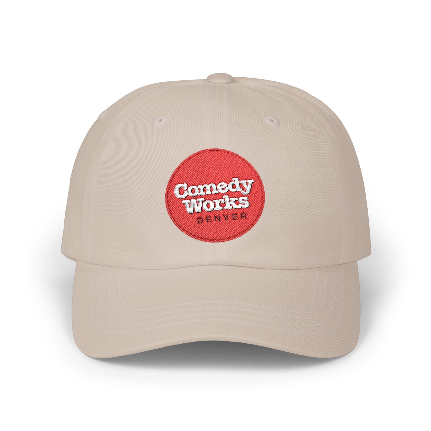 Comedy Works Embroidered Ball Logo Ball Cap