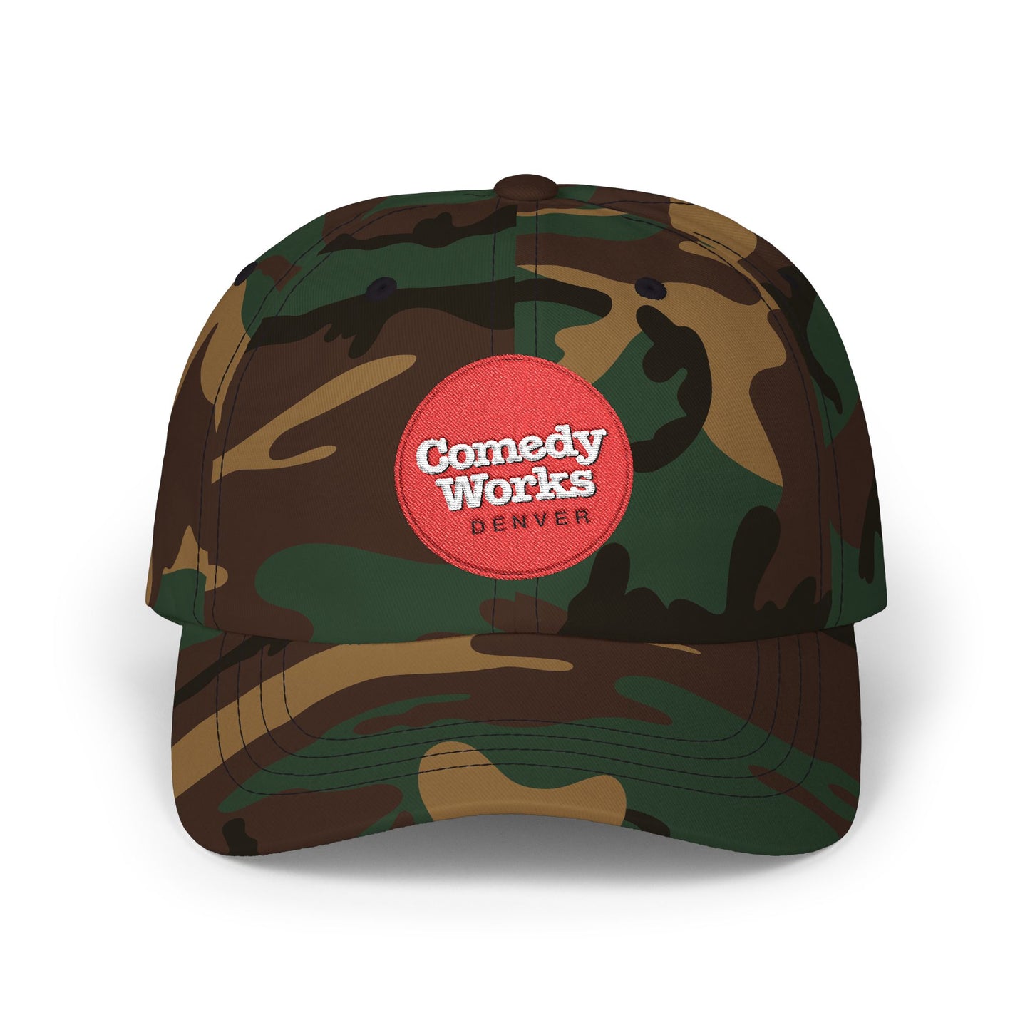 Comedy Works Embroidered Ball Logo Ball Cap