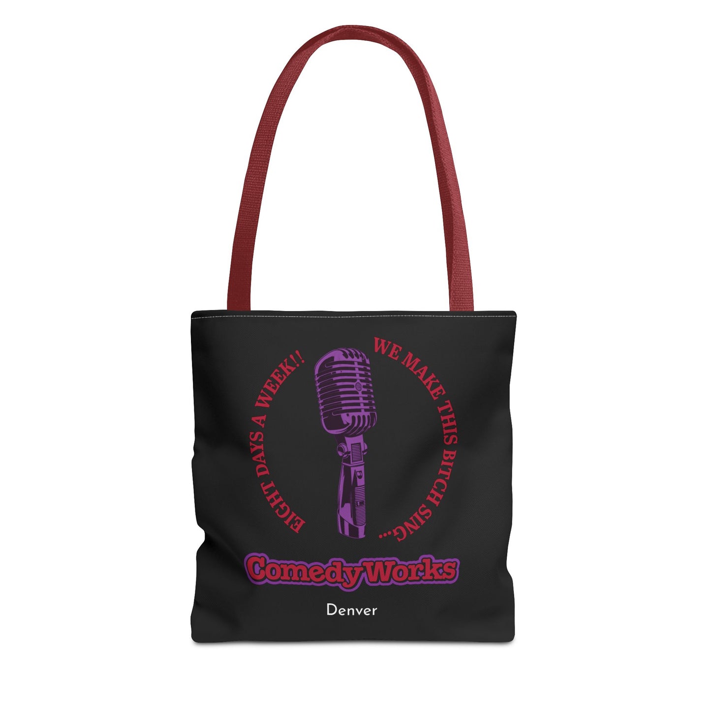 Comedy Works 8 Days a Week Tote Bag