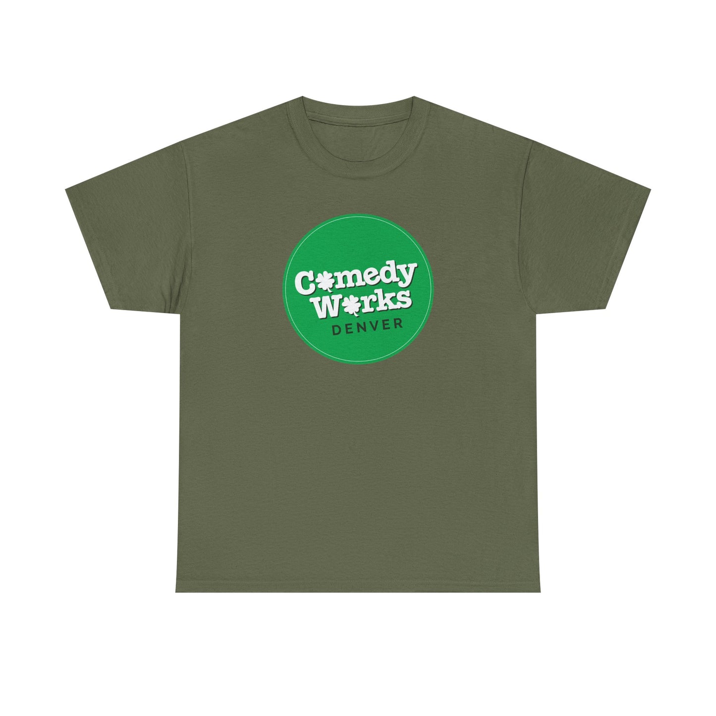 Comedy Works St. Patrick's Day Green Logo Unisex T-Shirt