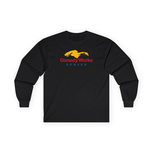 Comedy Works Vintage Swoosh Unisex Long Sleeve