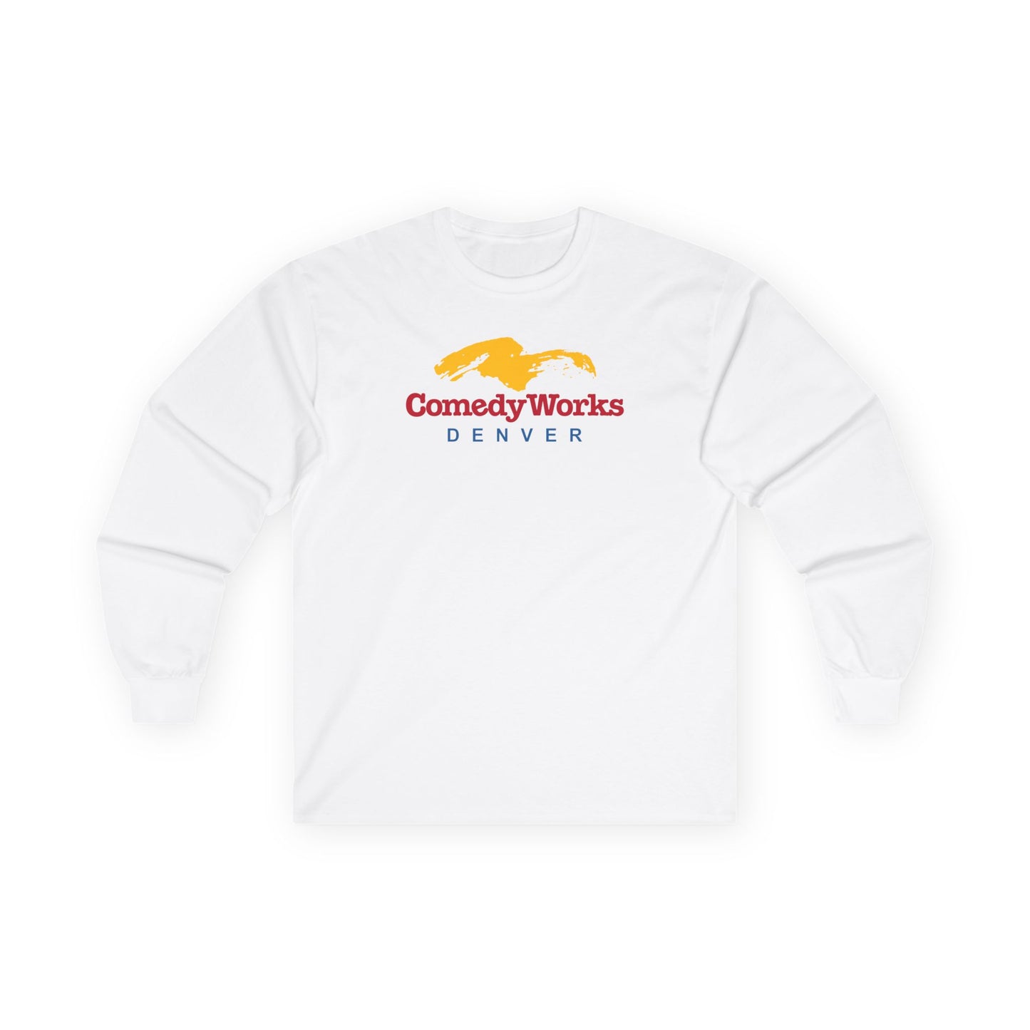 Comedy Works Vintage Swoosh Unisex Long Sleeve