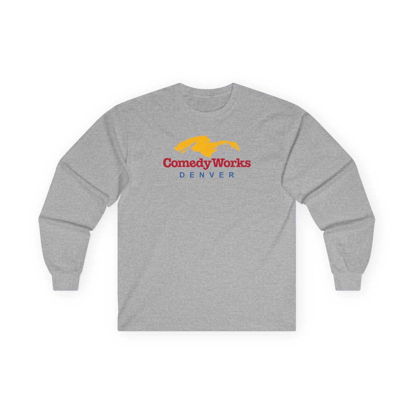 Comedy Works Vintage Swoosh Unisex Long Sleeve