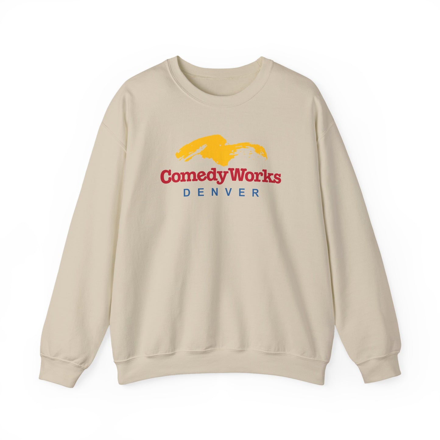 Comedy Works Vintage Swoosh Unisex Sweatshirt