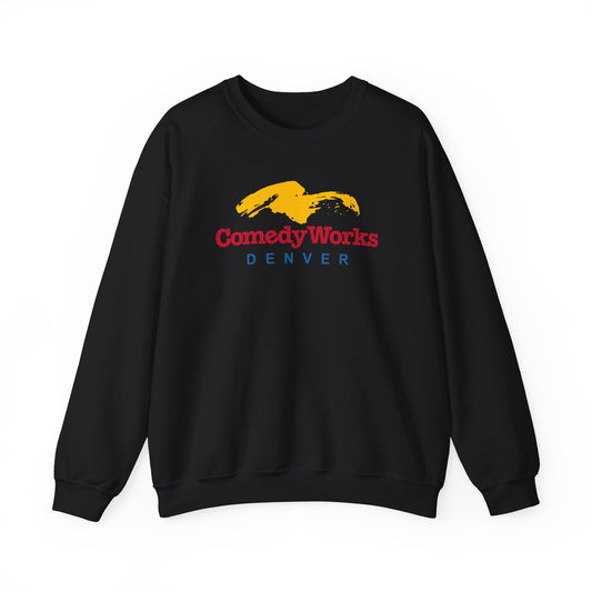 Comedy Works Vintage Swoosh Unisex Sweatshirt