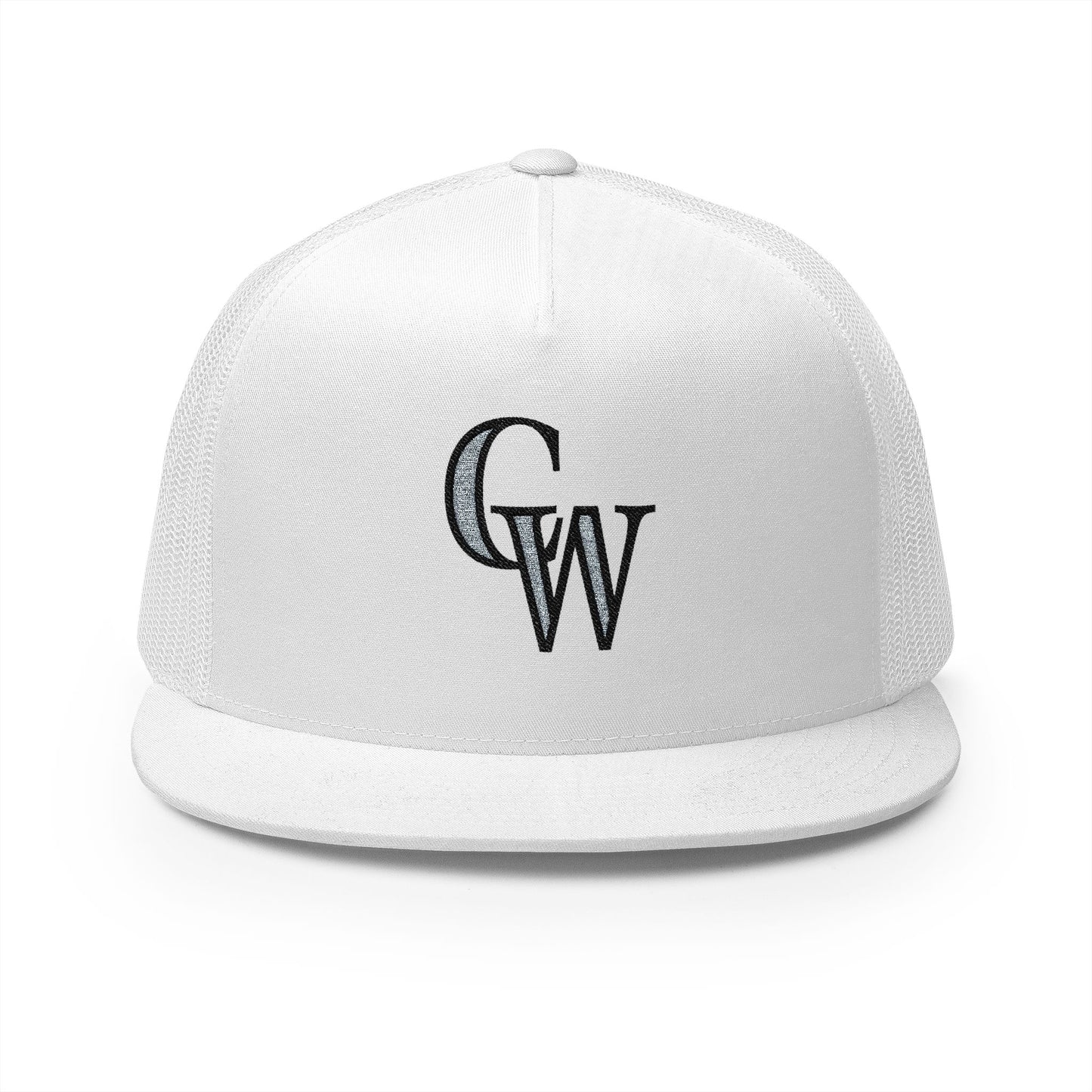 Comedy Works CW Logo Embroidered Trucker Hat