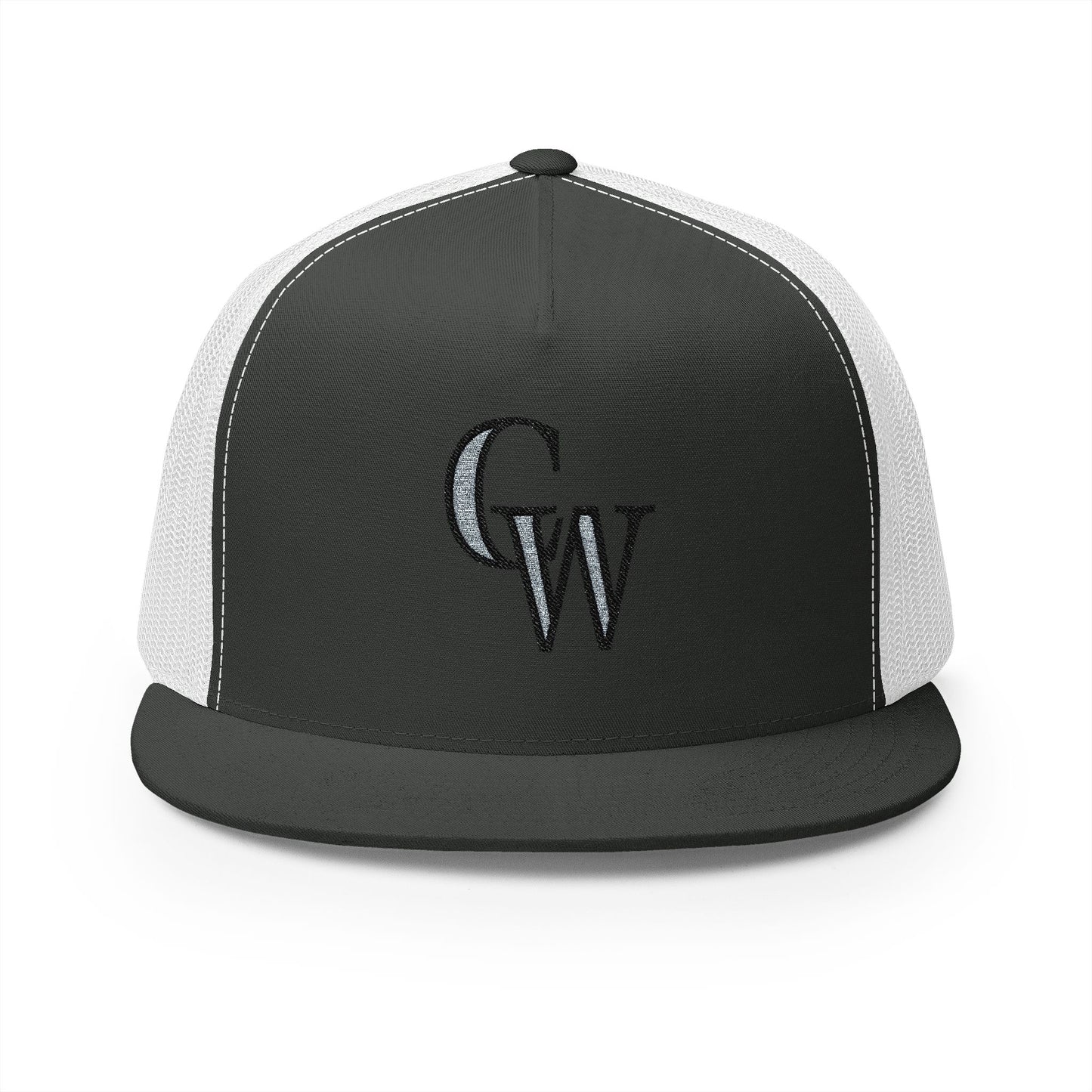 Comedy Works CW Logo Embroidered Trucker Hat