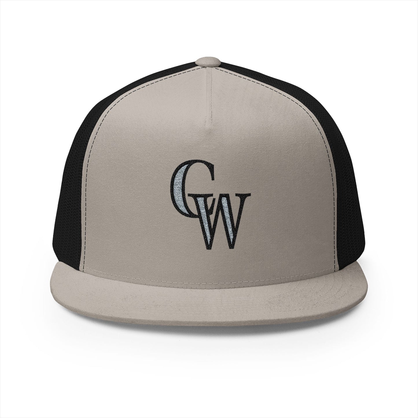 Comedy Works CW Logo Embroidered Trucker Hat