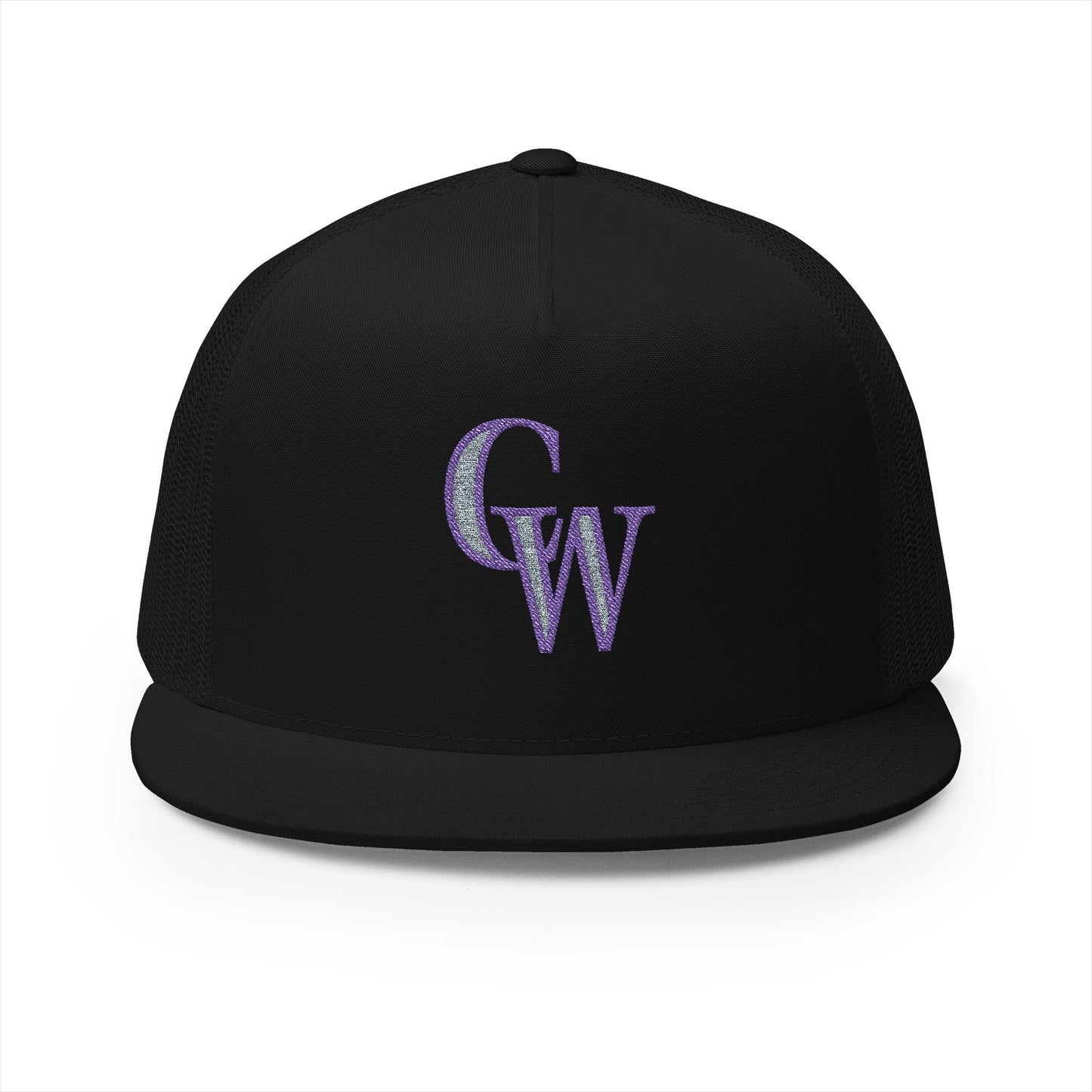 Comedy Works CW Logo Embroidered Trucker Hat