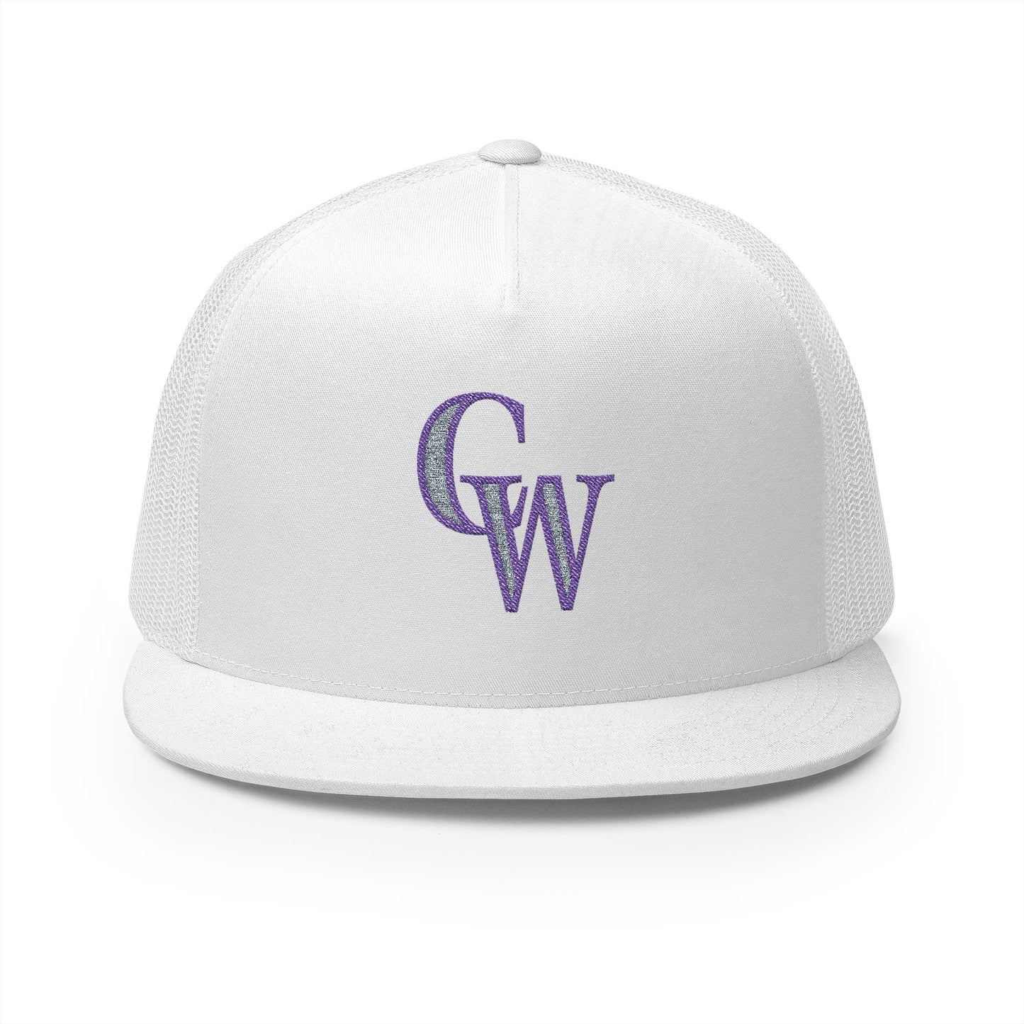 Comedy Works CW Logo Embroidered Trucker Hat