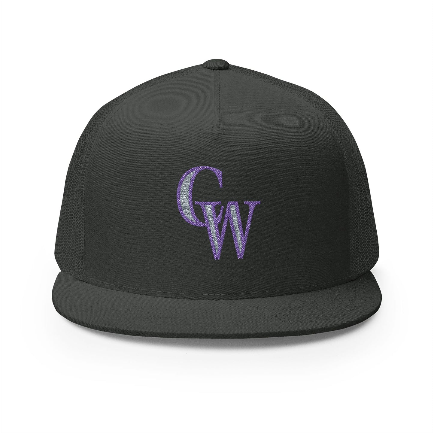 Comedy Works CW Logo Embroidered Trucker Hat