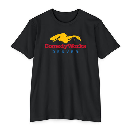 Comedy Works Vintage Swoosh Unisex T-Shirt