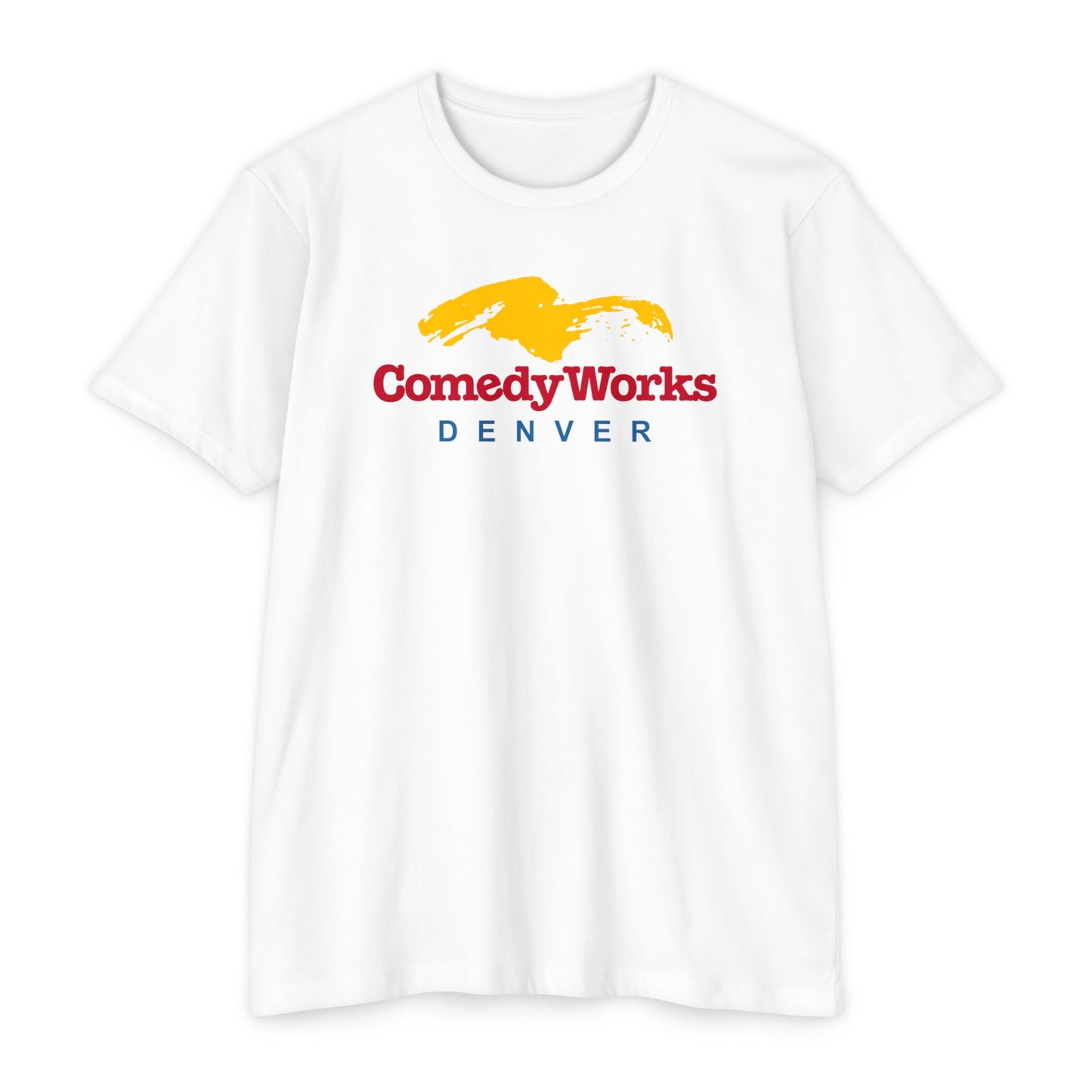 Comedy Works Vintage Swoosh Unisex T-Shirt