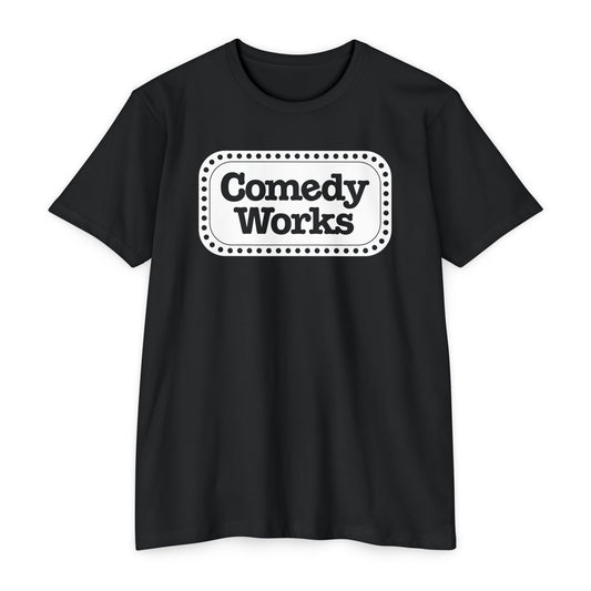 Comedy Works Sign Logo Unisex T-shirt