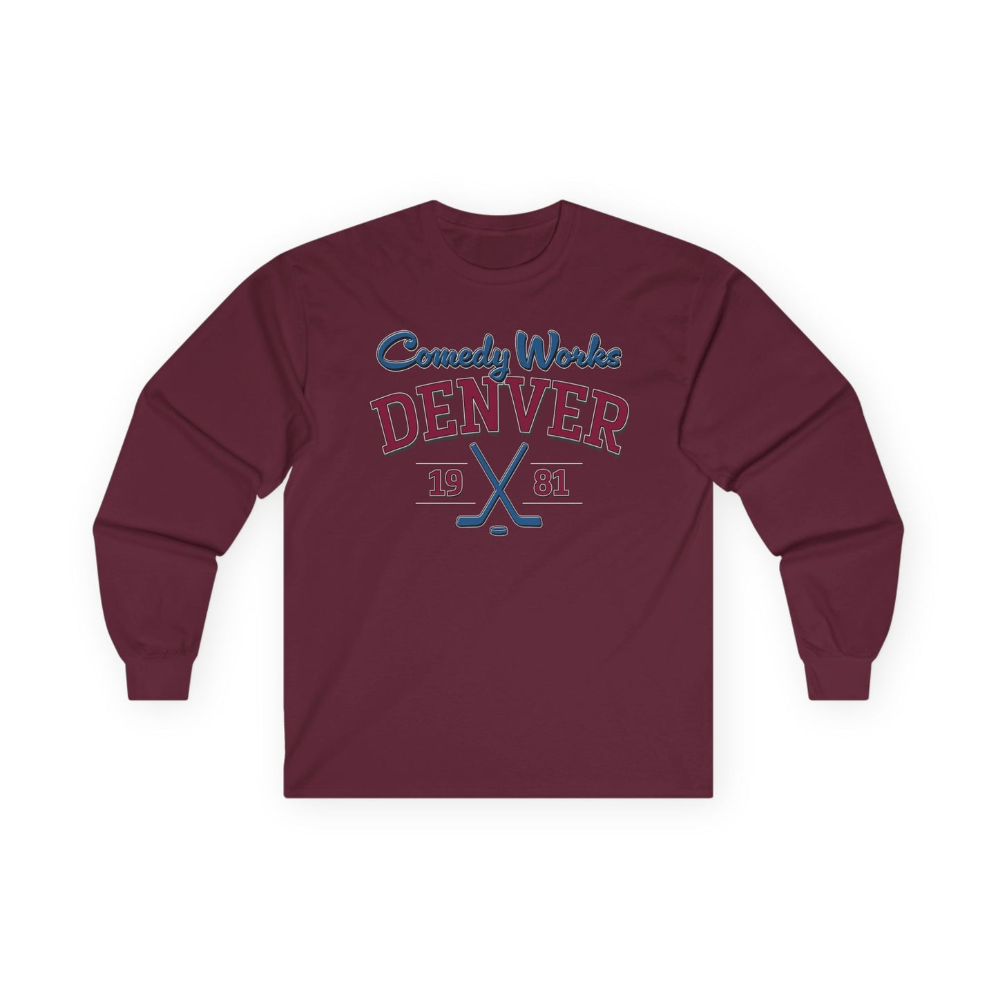 Comedy Works Hockey Unisex Long Sleeve